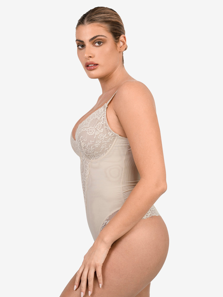 SPANX, Tops, Spanx Spotlight On Lace Bodysuit