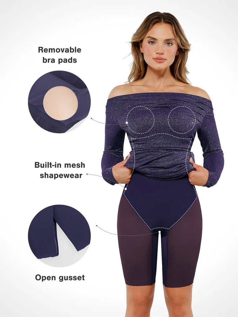 new-arrivals-shapewear-metallic-knit-long-sleeve-slim-mermaid-maxi-dress-35137809350832.webp