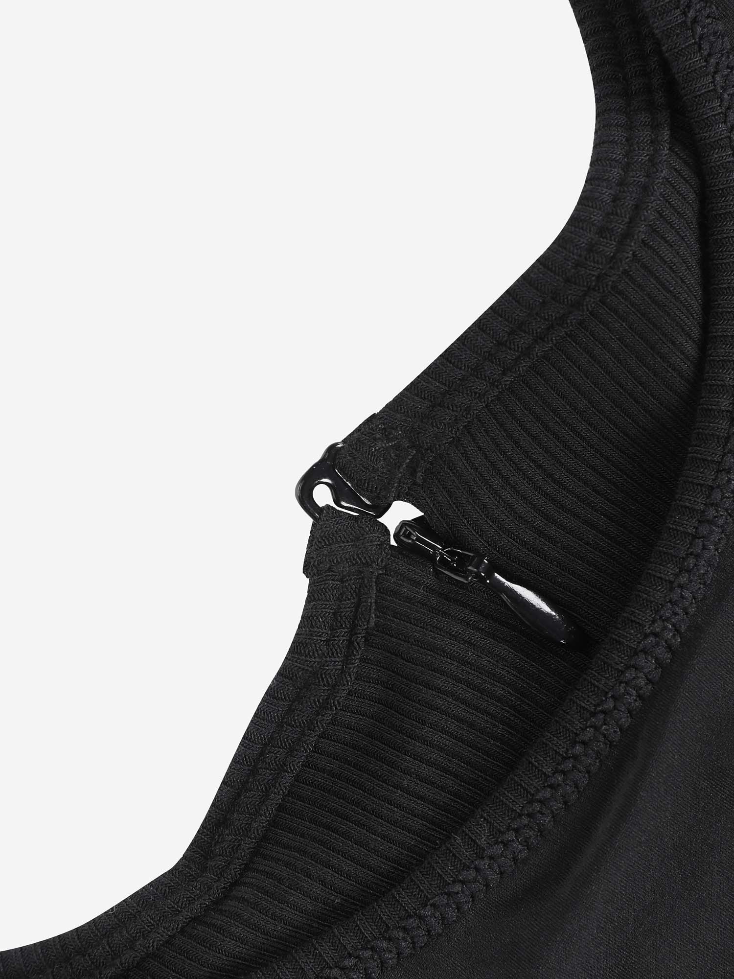 Buy Popilush Crew Neck Shaper Dress Built-in Shapewear Bra 9 in 1  Sleeveless Casual Summer Midi Bodycon Dress with Zipper, Black-long Dress,  Small at