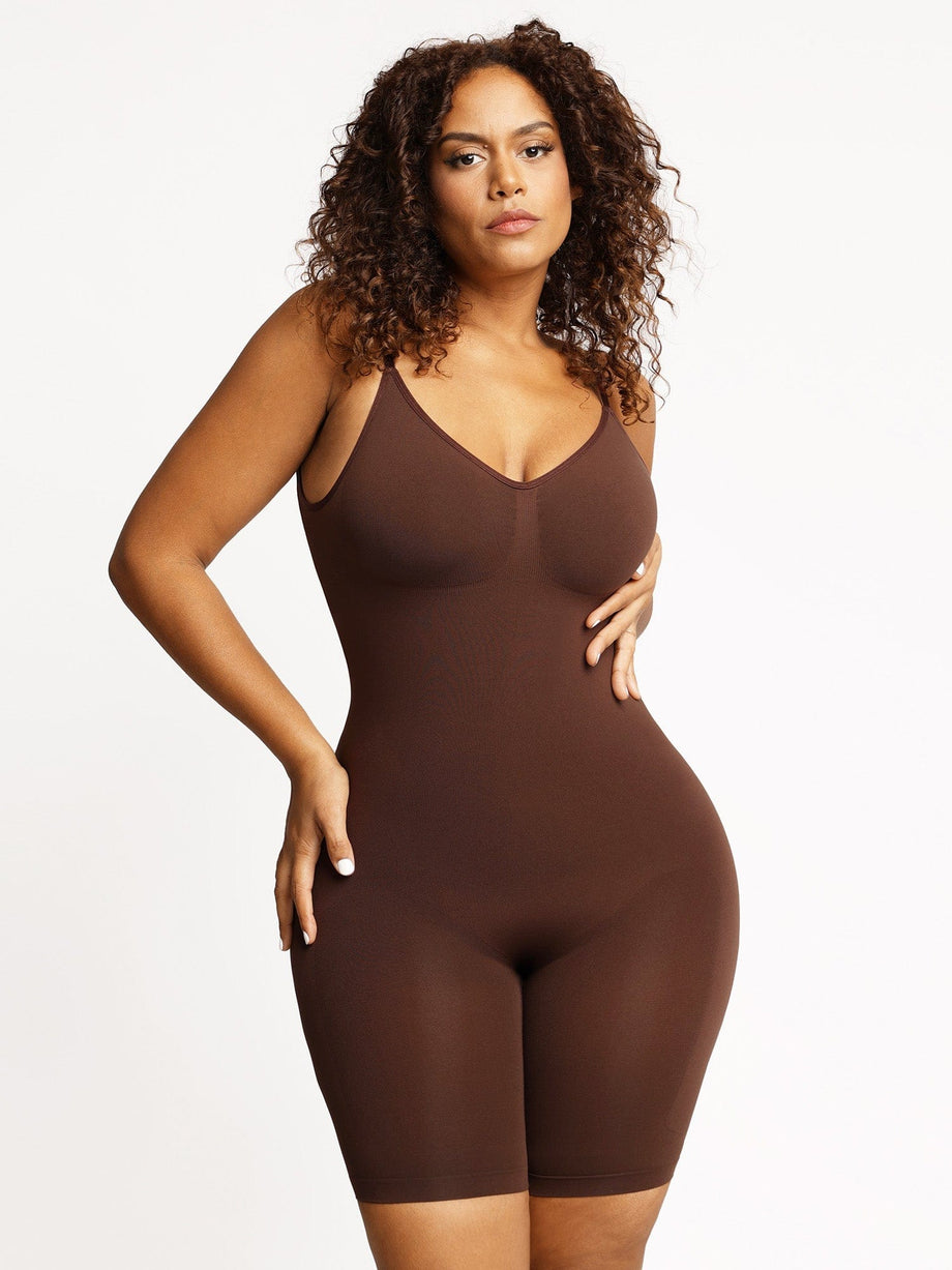 Women's Backless Shapewear, Bodysuit Adjustable Straps, Deep V-Neck  Jumpsuit, Butt Lifter Underpants, Tummy Control, Tummy Control, Strong  Shaping